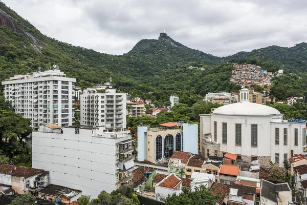 Vista desde el distrito Cosme Velho — Foto de Stock