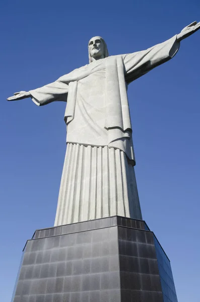 Jesus Crist vista estátua — Fotografia de Stock