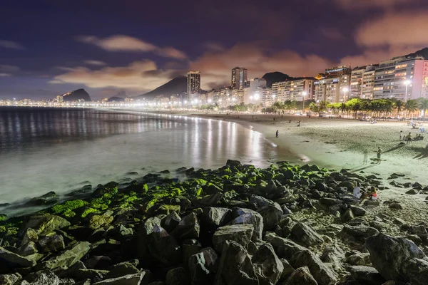 Playa Leme, Río de Janeiro — Foto de Stock