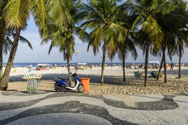 Playa Leme, Río de Janeiro — Foto de Stock