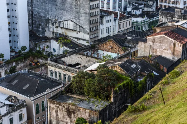 Vista Elevador Lacerda Cidade Alta Centro Histórico Salvador — Fotografia de Stock