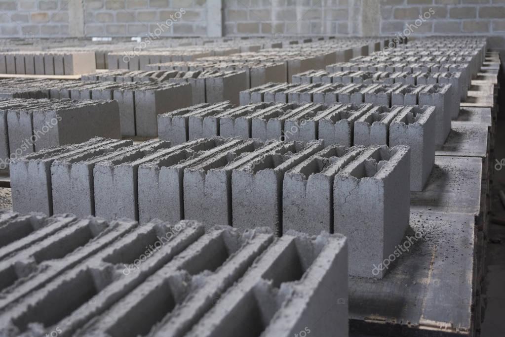 Concrete block factory — Stock Photo © vitormarigo #159335576