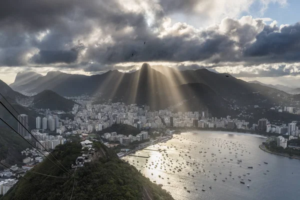 Cabble car in Rio de Janeiro — Stock fotografie