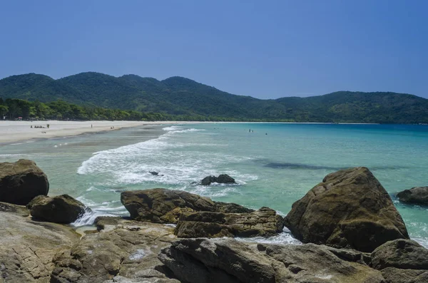 Rechterhoek van Lopes Mendes Beach — Stockfoto