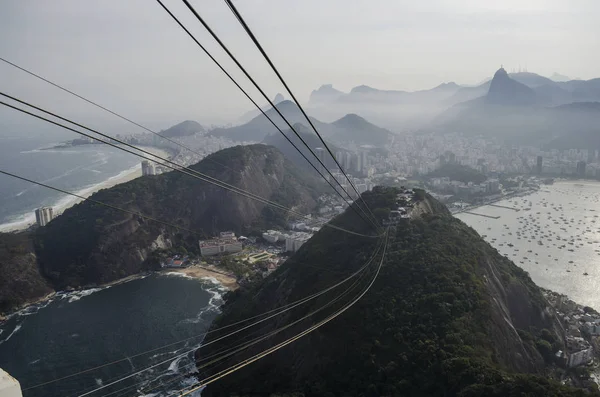 Teleférico en Rio de Janeiro — Foto de Stock