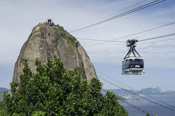 Cabble car in Rio de Janeiro — Zdjęcie stockowe