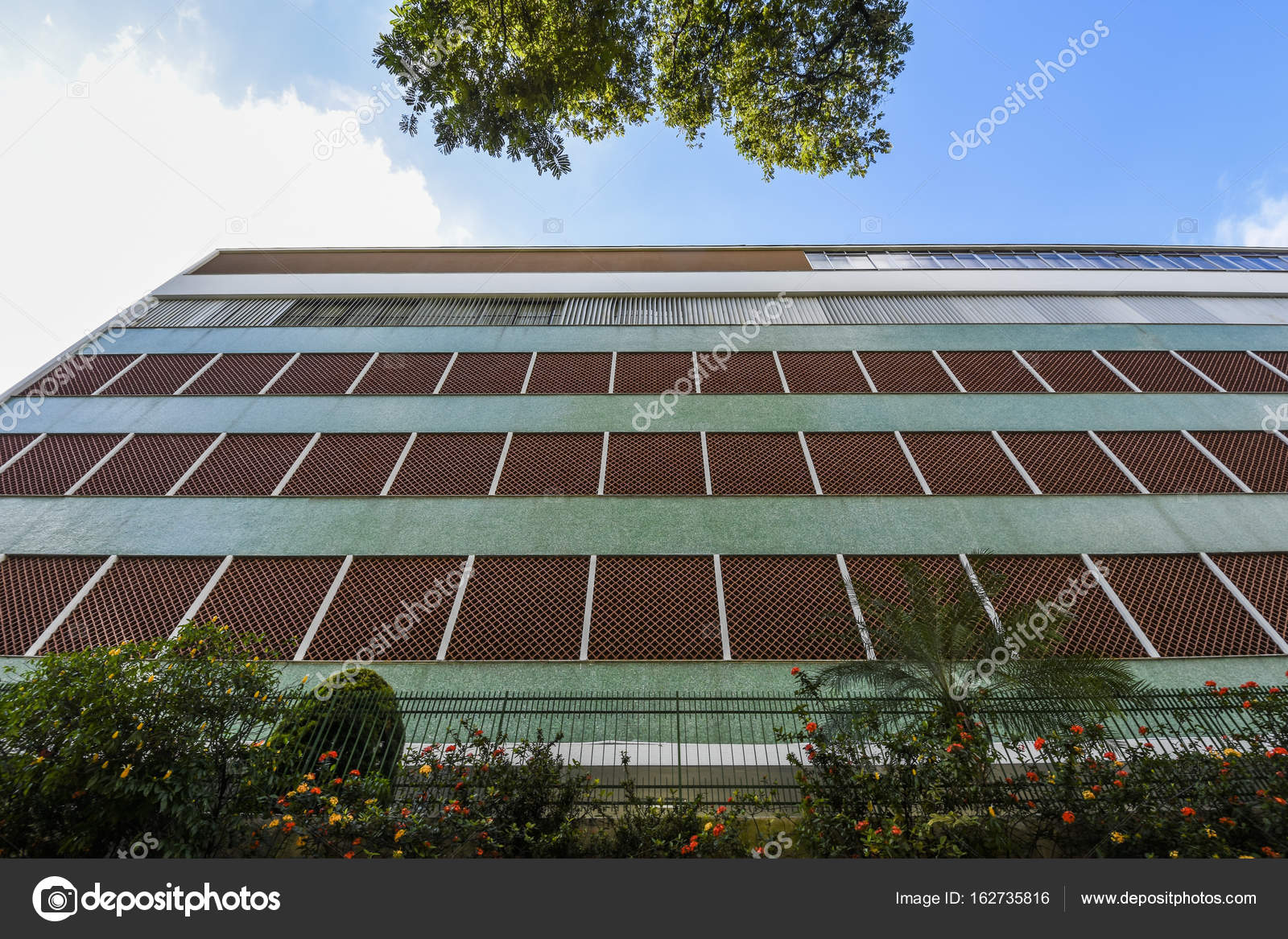 Private College Vicente Neighborhood Cosme Velho Rio Janeiro Stock