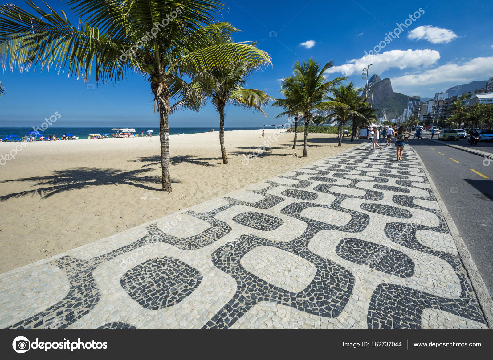 Boardwalk In Ipanema Beach Stock Photo By C Vitormarigo