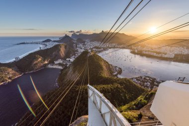 Sugar Loaf günbatımı sırasında görüntülemek 
