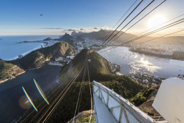 Sugar Loaf günbatımı sırasında görüntülemek 