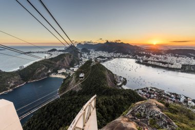 Sugar Loaf günbatımı sırasında görüntülemek 