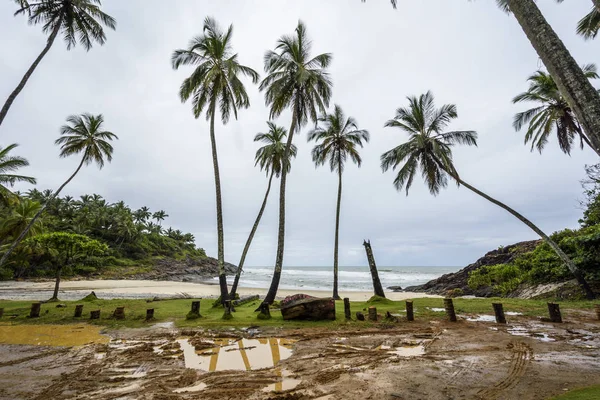 Playa urbana de Itacar — Foto de Stock