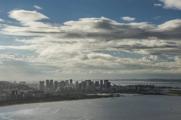 Centrum gezien vanaf de Sugar Loaf — Stockfoto