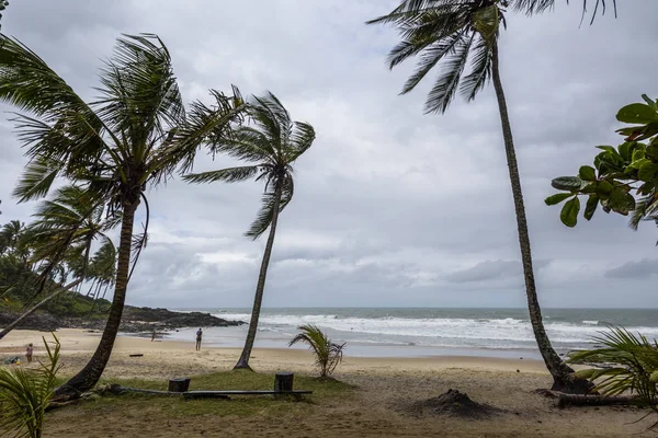 Playa urbana de Itacar — Foto de Stock