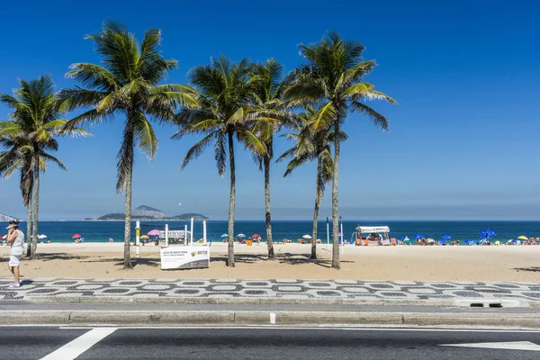 Ipanema Beach Boardwalk — Stok fotoğraf