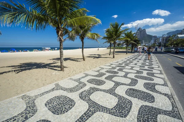 Passeio marítimo em Ipanema Beach — Fotografia de Stock