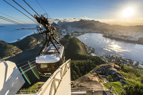 View from the Sugar Loaf during sunset — Stock Photo, Image