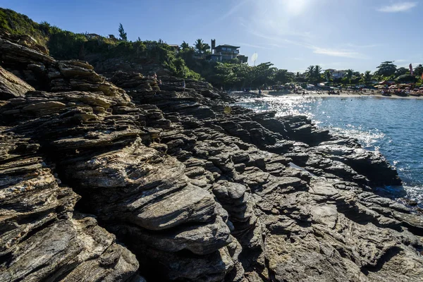 Playa de Ferradurinha, Armao de Bzios — Foto de Stock