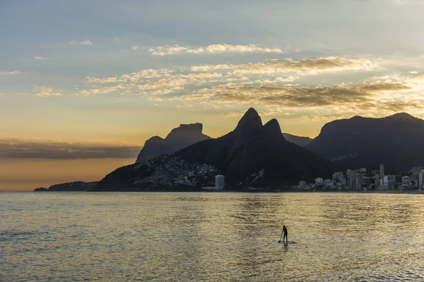 Ipanema Plajı gün batımı