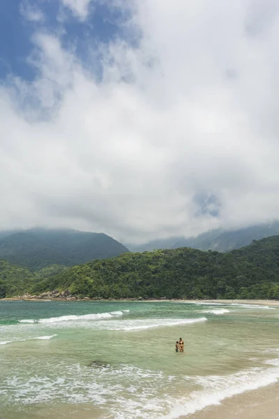 Пляж Martins de S, Коста-Верде — стоковое фото