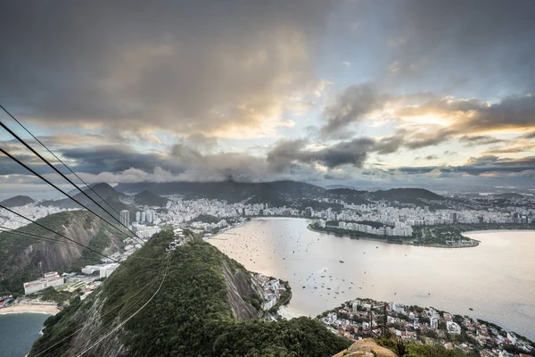 Vista desde la Montaña Pan de Azúcar — Foto de Stock