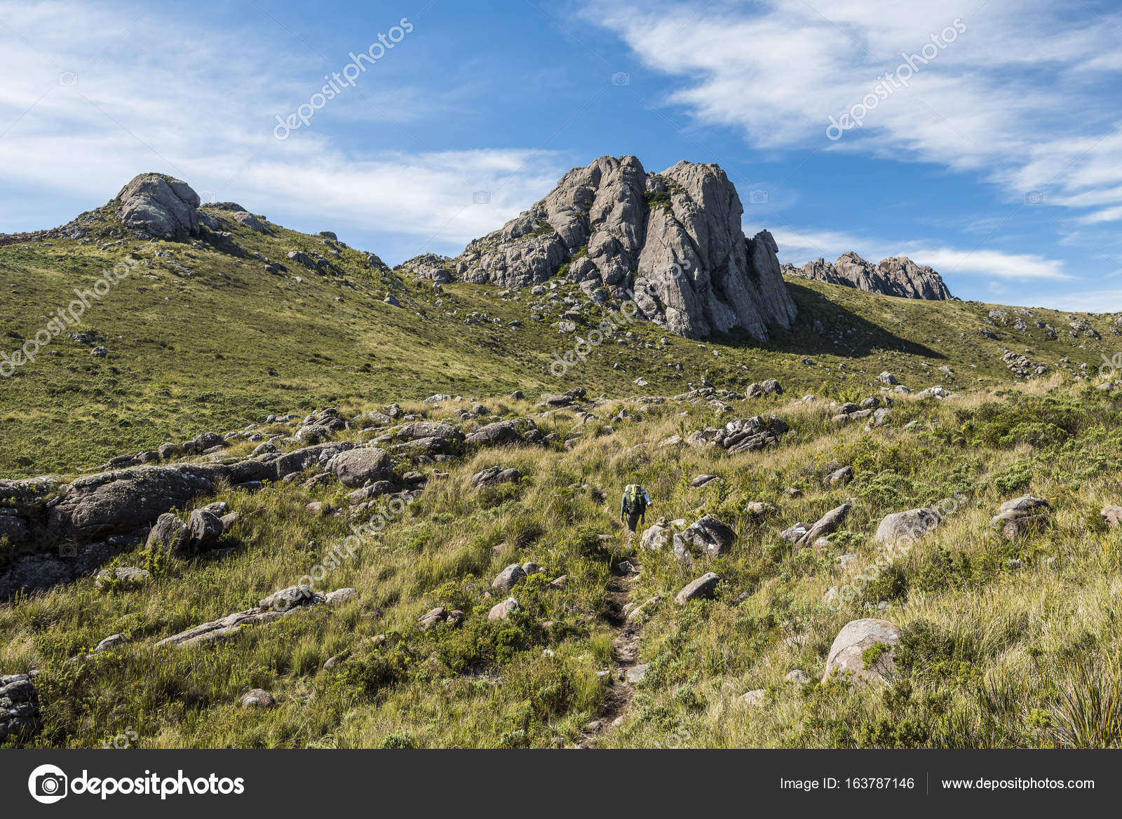 Hiking The Mountains Of Itatiaia National Park Stock Photo Image By C Vitormarigo 163787146