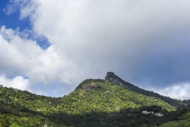 Morro üstüne Cristo Redentor heykel yapmak Corcovado
