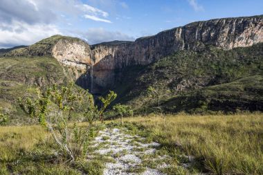 Tabuleiro şelale Serra do Intendente State Park