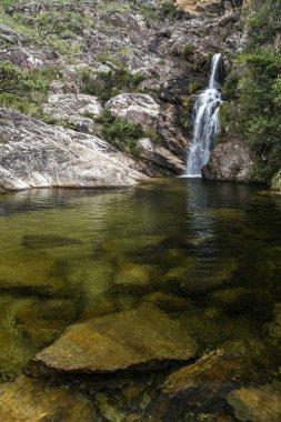 Gaviao şelale Serra do Cipo Milli Parkı,