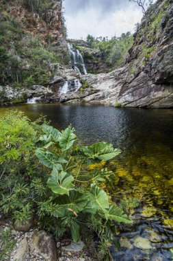Tombador şelale Serra do Cipo Milli Parkı