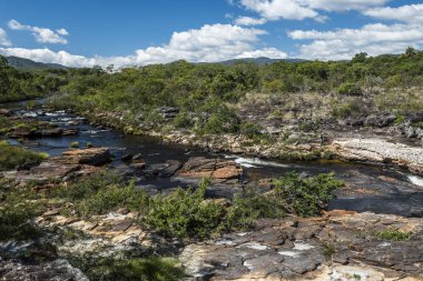 Cipo Nehri yakınında Grande şelale