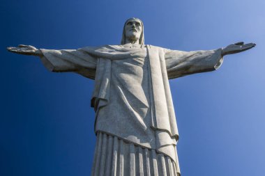 Morro üstüne Cristo Redentor heykel yapmak Corcovado