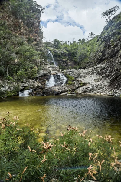Tombador şelale Serra do Cipo Milli Parkı