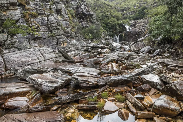 Andorinhas şelale Minas Gera Serra do Cipo Milli Parkı,