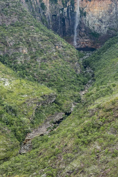 Tabuleiro Waterfall in Serra do Intendente State Park — Stock Photo, Image