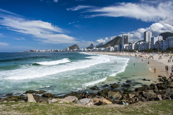 Güneşli bir günde leme Beach — Stok fotoğraf