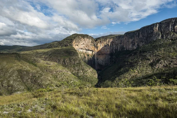 Tabuleiro Waterfall in Serra do Intendente State Park