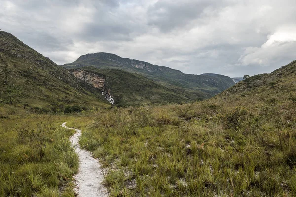 Tipik cerrado peyzaj Bocaina Vadisi