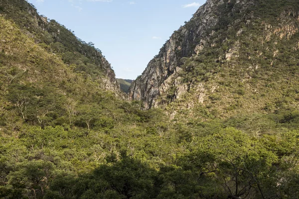 Bandeirinhas Canyon i Serra do Cipo National Park — Stockfoto