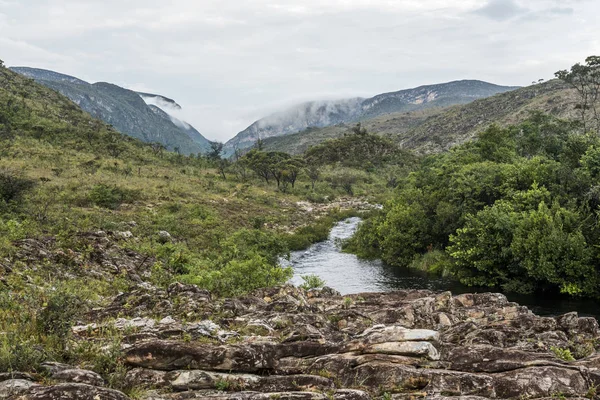 Bocaina Nehri cerrado peyzaj,