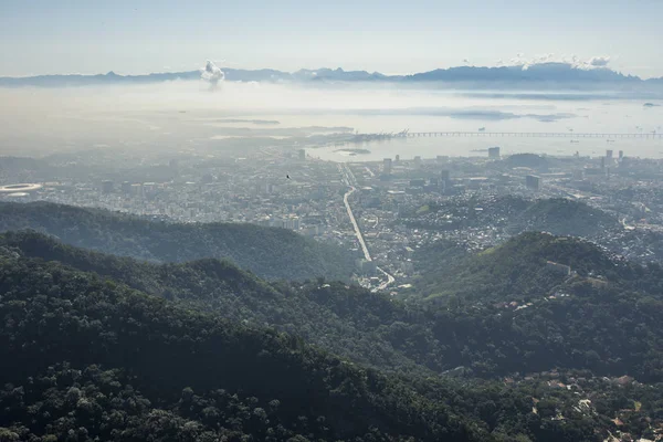 Vista de Cristo, o Redentor monumento — Fotografia de Stock