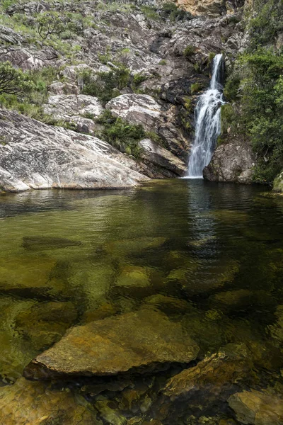 Gaviao Waterfall in Serra do Cipo National Park,