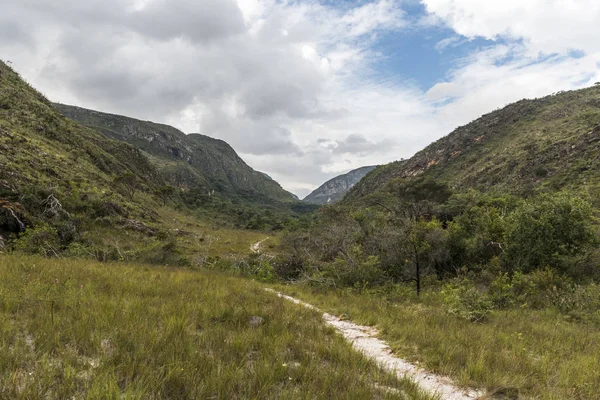 Tipik cerrado peyzaj Bocaina Vadisi