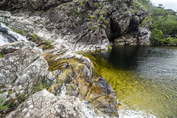 Tombador Cachoeira no Parque Nacional da Serra do Cipo — Fotografia de Stock