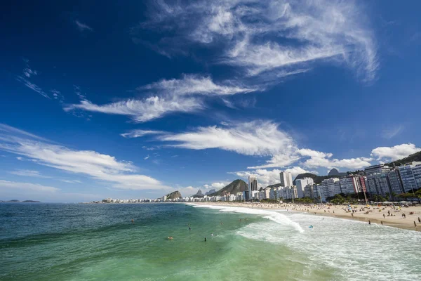 Güneşli bir günde leme Beach