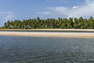 Ponta dos Castelhanos, Ilha de Boipeba, Bahia, Brezilya