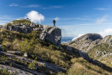 Sunak Rock Itatiaia Milli Parkı'nda görünümünden