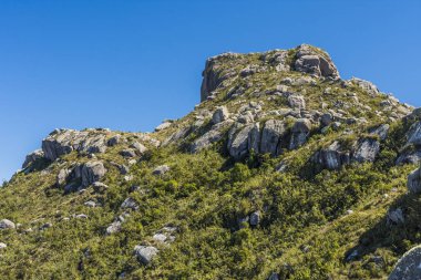 Itatiaia Milli Parkı, dağlarda trekking görüntülemek, 