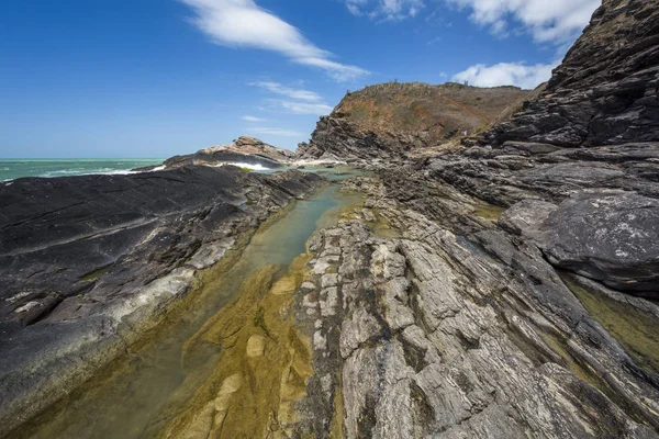 Piscinas naturais em Lagoinha — Fotografia de Stock