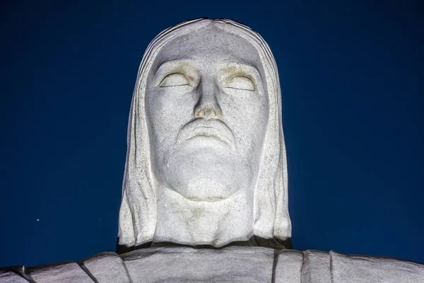 Vista do monumento Cristo Redentor — Fotografia de Stock